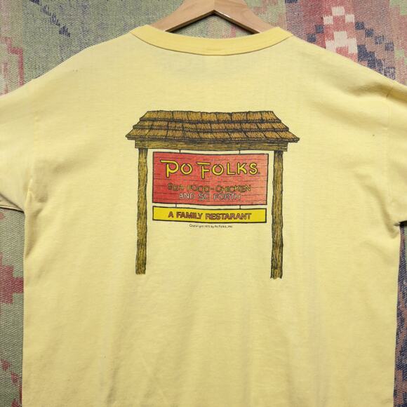 Im Po But Im Proud Vintage T Shirt Size XL 70s - Picture 8 of 8